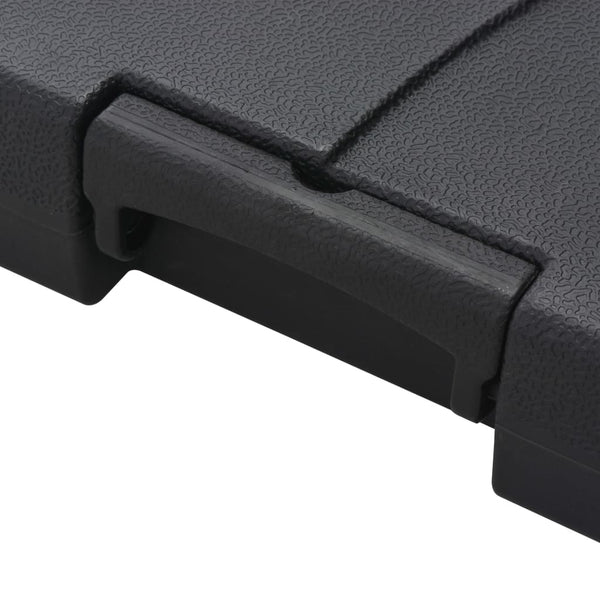 vidaXL Parasol with Portable Parasol Base Anthracite