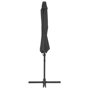 vidaXL Parasol with Portable Parasol Base Anthracite