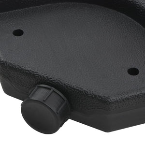 vidaXL Parasol with Portable Parasol Base Anthracite