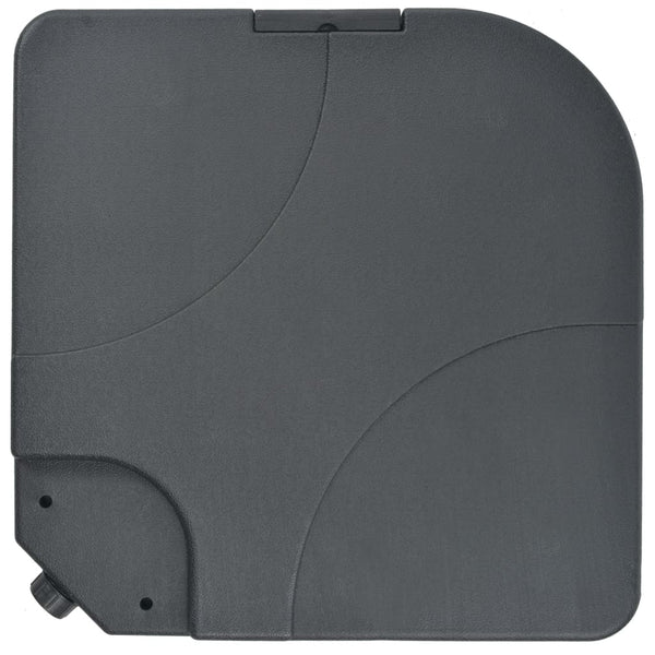 vidaXL Parasol with Portable Parasol Base Anthracite