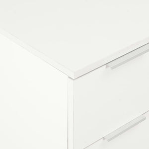 vidaXL High-Gloss White Sideboard 60x35x80 cm Engineered Wood
