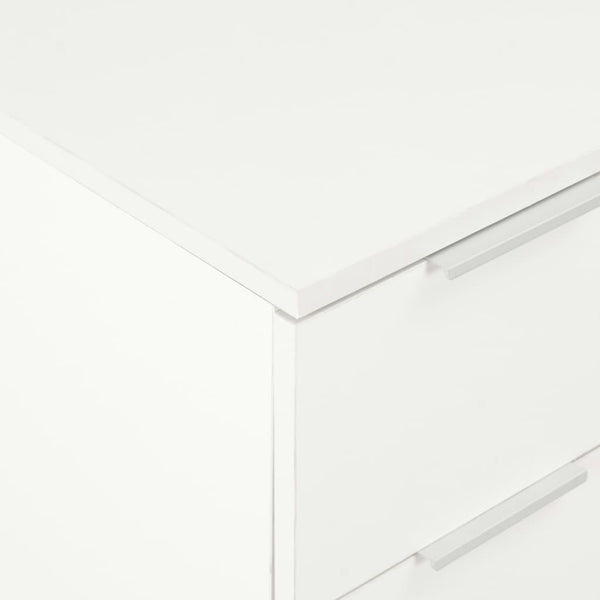 vidaXL High-Gloss White Sideboard 60x35x80 cm Engineered Wood