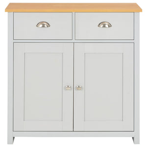 vidaXL Sideboard Grey vidaXL Sideboard Grey 79 x 35 x 81 cm