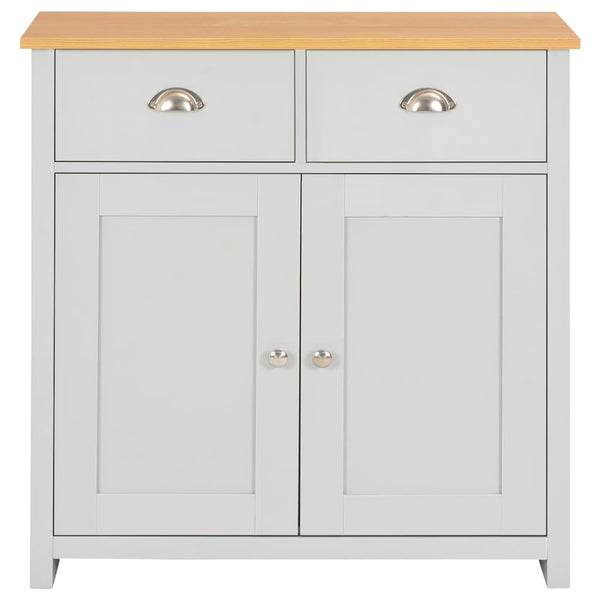 vidaXL Sideboard Grey vidaXL Sideboard Grey 79 x 35 x 81 cm