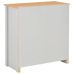 vidaXL Sideboard Grey vidaXL Sideboard Grey 79 x 35 x 81 cm