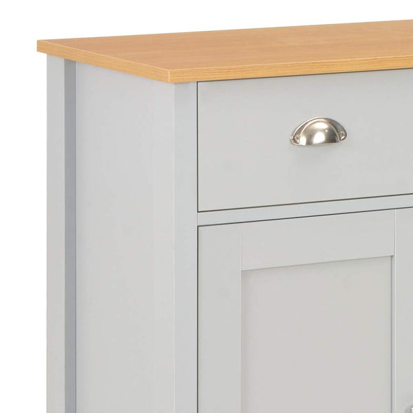 vidaXL Sideboard Grey vidaXL Sideboard Grey 79 x 35 x 81 cm