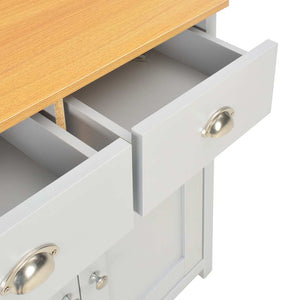 vidaXL Sideboard Grey vidaXL Sideboard Grey 79 x 35 x 81 cm