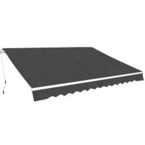 vidaXL Retractable Awning 600 cm Anthracite