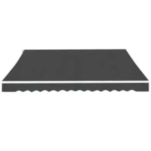 vidaXL Retractable Awning 600 cm Anthracite