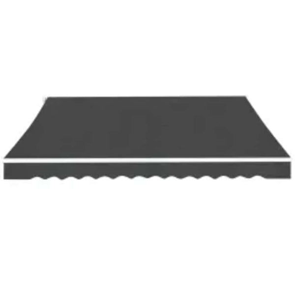 vidaXL Retractable Awning 600 cm Anthracite