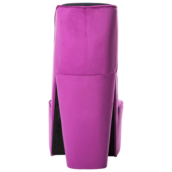vidaXL High-Heel Shoe Chair Purple Velvet