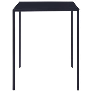 vidaXL 5-Piece Dining Set Wine Red