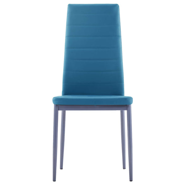 vidaXL 5-Piece Dining Set Blue