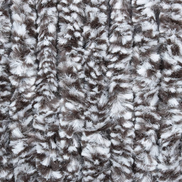 vidaXL Insect Screen Curtain Brown and Beige 56x185 cm Chenille