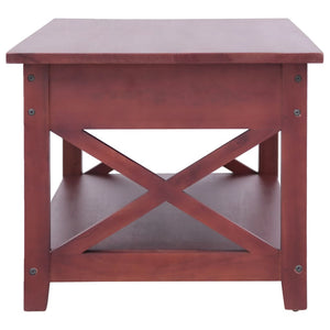 vidaXL Coffee Table Brown 100x55x46 cm Solid Mahogany Wood