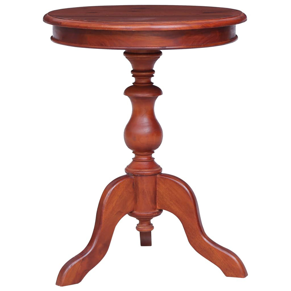 vidaXL Side Table Brown 50 x 50 x 65 cm Solid Mahogany Wood