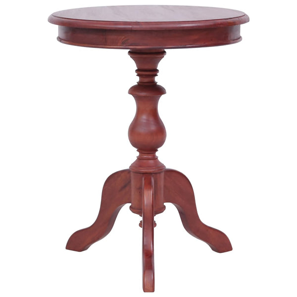 vidaXL Side Table Brown 50 x 50 x 65 cm Solid Mahogany Wood
