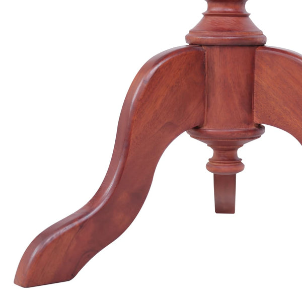 vidaXL Side Table Brown 50 x 50 x 65 cm Solid Mahogany Wood