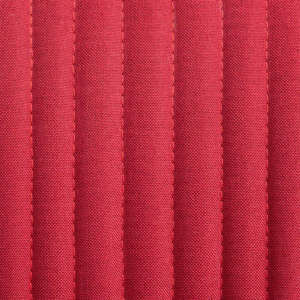 vidaXL Dining Chairs 2 pcs Wine Red Fabric