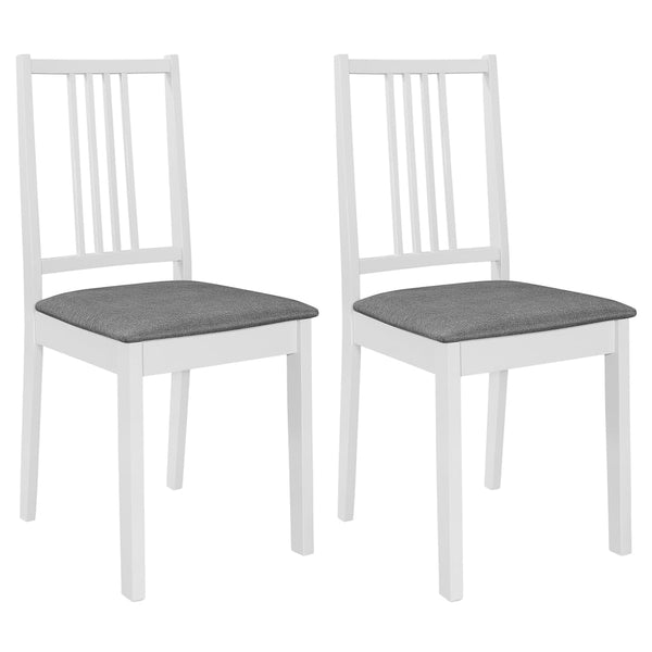 vidaXL 3-Piece Dining Set MDF White