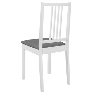 vidaXL 3-Piece Dining Set MDF White