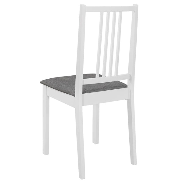 vidaXL 3-Piece Dining Set MDF White
