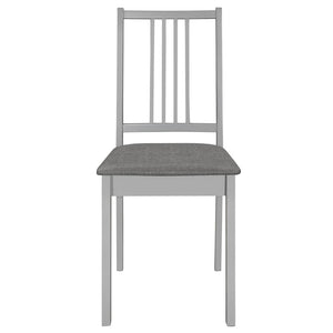 vidaXL 3-Piece Dining Set MDF Grey