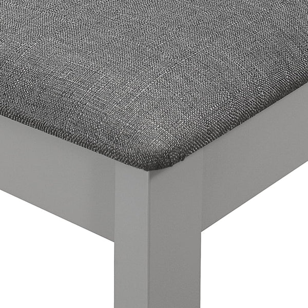vidaXL 3-Piece Dining Set MDF Grey
