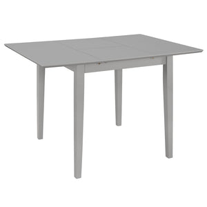 vidaXL 3-Piece Dining Set MDF Grey