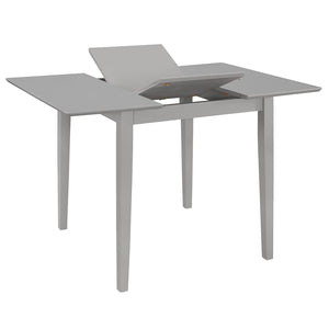 vidaXL 3-Piece Dining Set MDF Grey