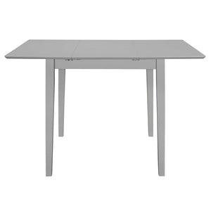 vidaXL 3-Piece Dining Set MDF Grey