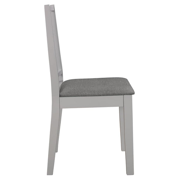 vidaXL 3-Piece Dining Set MDF Grey