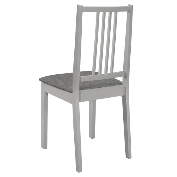 vidaXL 3-Piece Dining Set MDF Grey