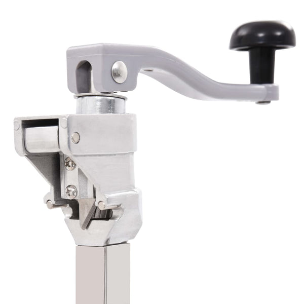vidaXL Can Opener Silver 70 cm Aluminum and Stainless Steel