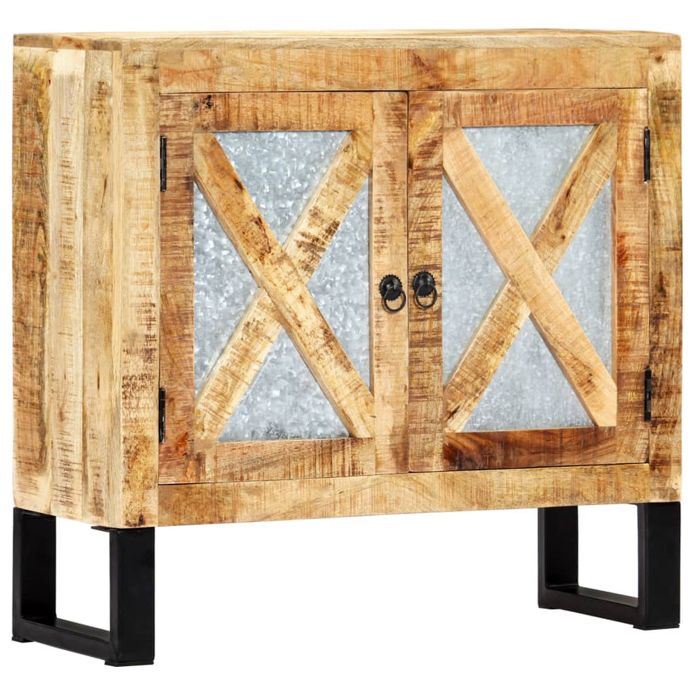 vidaXL Sideboard 80 x 30 x 76 cm Solid Mango Wood