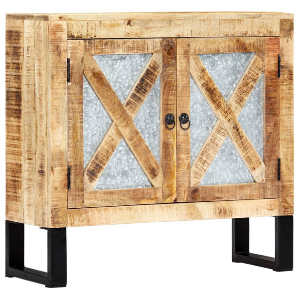 vidaXL Sideboard 80 x 30 x 76 cm Solid Mango Wood