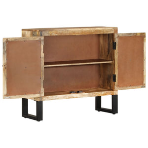 vidaXL Sideboard 80 x 30 x 76 cm Solid Mango Wood