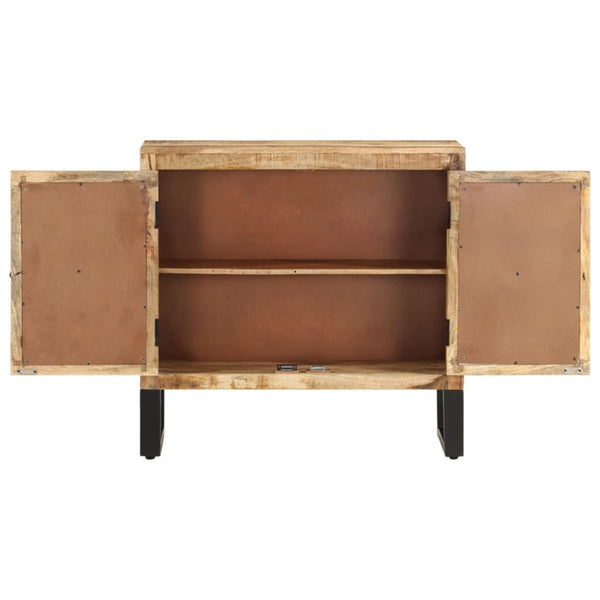 vidaXL Sideboard 80 x 30 x 76 cm Solid Mango Wood
