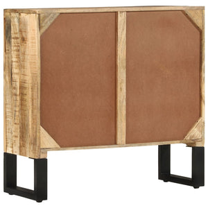 vidaXL Sideboard 80 x 30 x 76 cm Solid Mango Wood