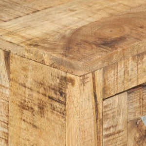 vidaXL Sideboard 80 x 30 x 76 cm Solid Mango Wood
