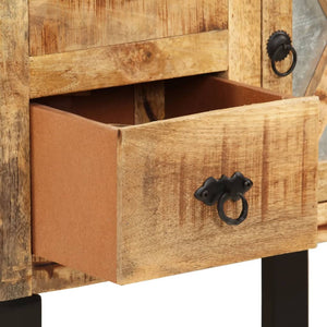 vidaXL Sideboard 60 x 30 x 76 cm Solid Mango Wood