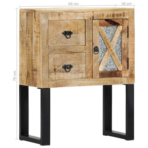 vidaXL Sideboard 60 x 30 x 76 cm Solid Mango Wood