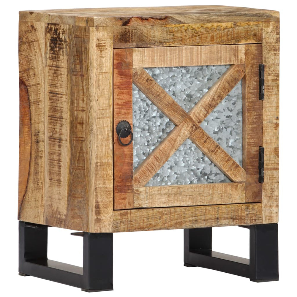 vidaXL Nightstand 40 x 30 x 50 cm Solid Mango Wood