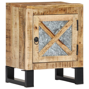 vidaXL Nightstand 40 x 30 x 50 cm Solid Mango Wood
