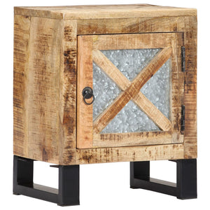 vidaXL Nightstand 40 x 30 x 50 cm Solid Mango Wood