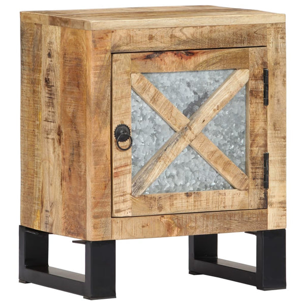 vidaXL Nightstand 40 x 30 x 50 cm Solid Mango Wood