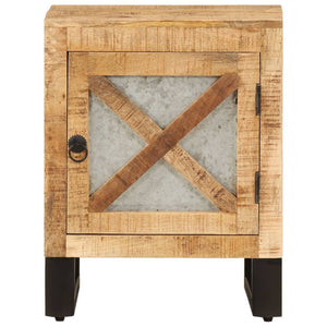 vidaXL Nightstand 40 x 30 x 50 cm Solid Mango Wood