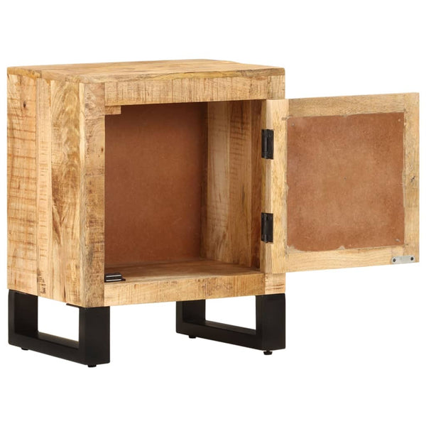 vidaXL Nightstand 40 x 30 x 50 cm Solid Mango Wood