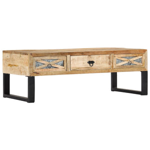 vidaXL Coffee Table 110 x 50 x 38 cm Solid Mango Wood