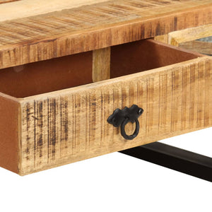vidaXL Coffee Table 110 x 50 x 38 cm Solid Mango Wood